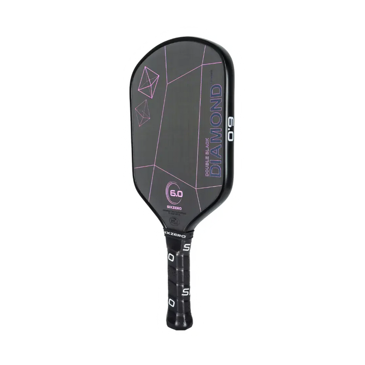 Six Zero - Double Black Diamond Control 16mm Cherry Blossom Pink (black edgeguard)