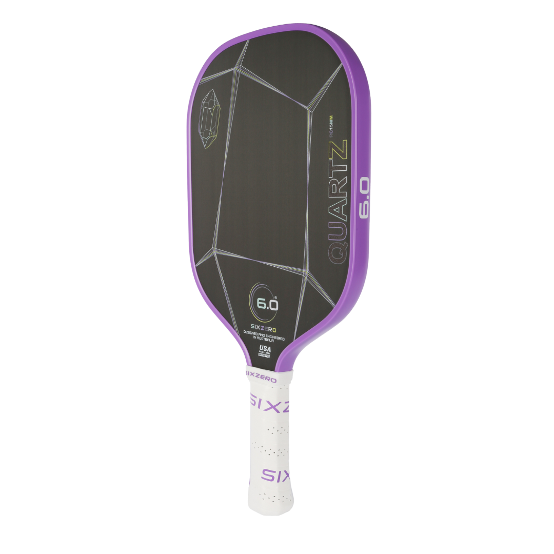 Six Zero - Quartz 15mm Pickleball Paddle - Amethyst