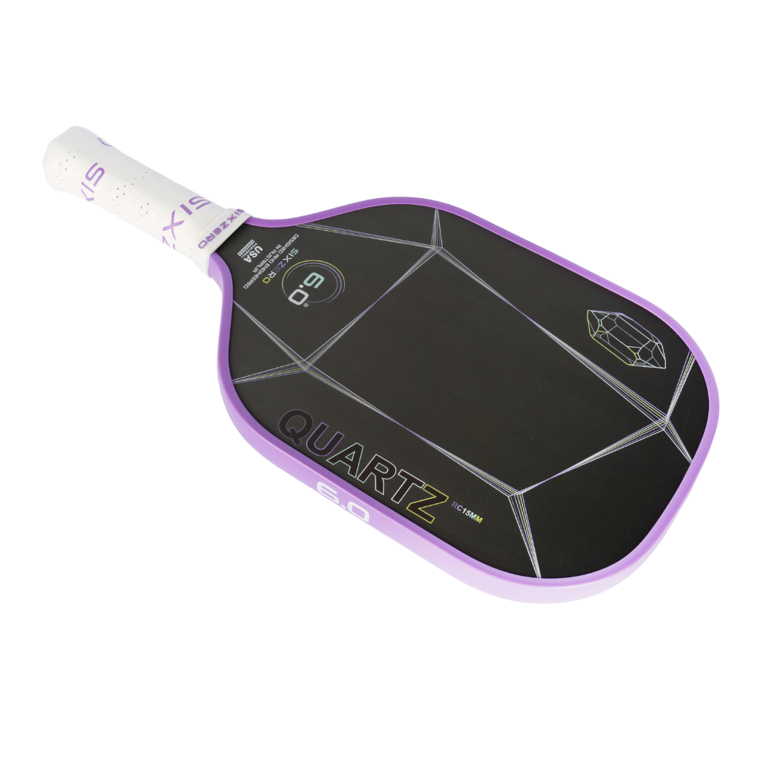 Six Zero - Quartz 15mm Pickleball Paddle - Amethyst