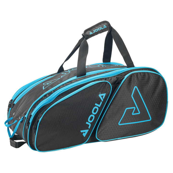 Joola - Tour Elite Pickleball Bag (Black/Light Blue)