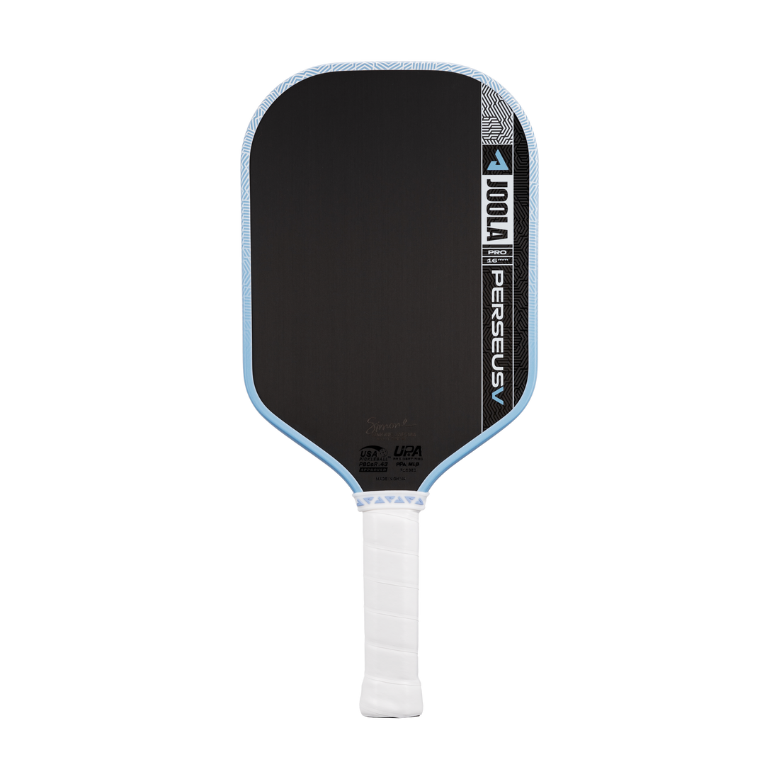 JOOLA – Simone Jardim Perseus Pro V Pickleball Paddle 16mm (Breeze Blue)