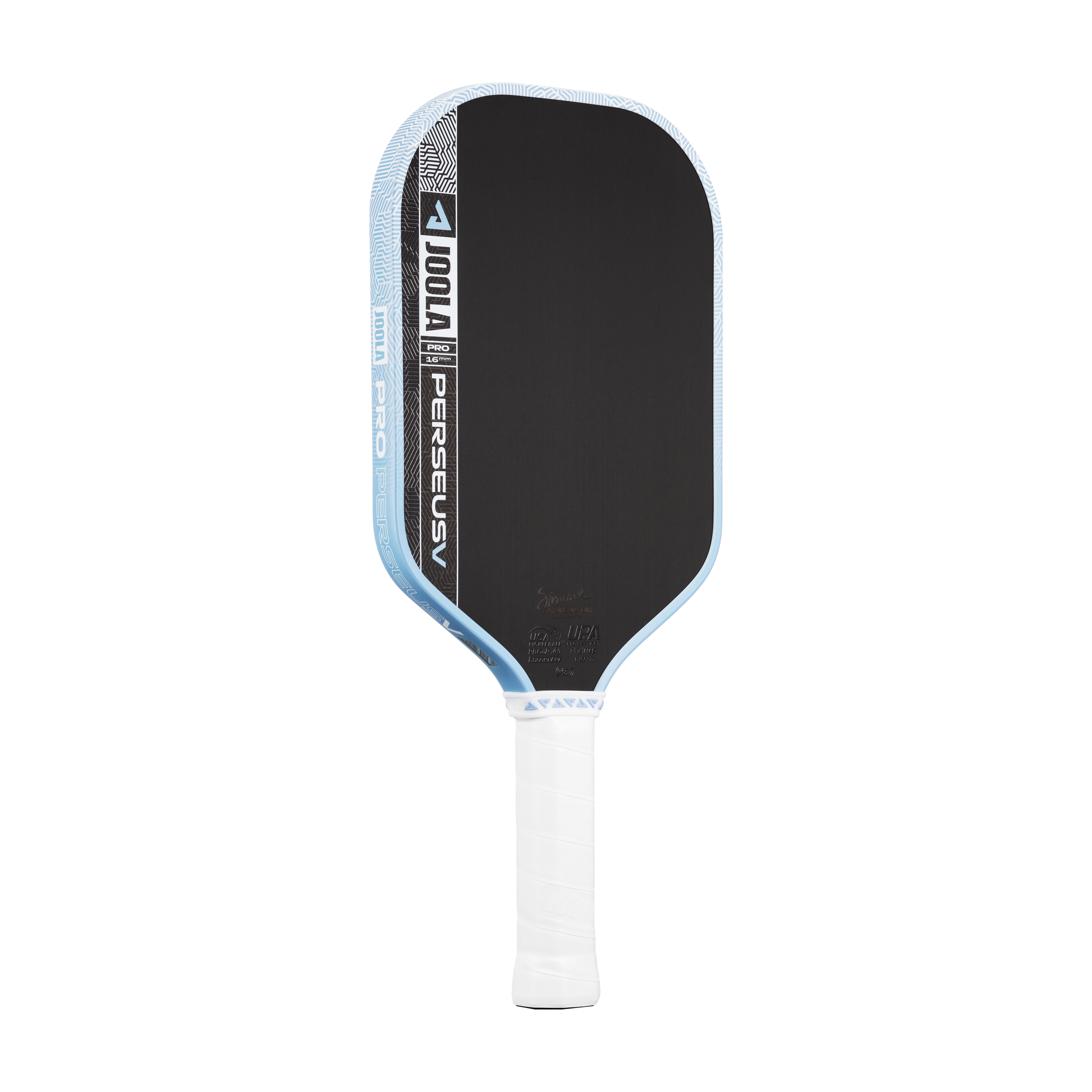 JOOLA – Simone Jardim Perseus Pro V Pickleball Paddle 16mm (Breeze Blue)