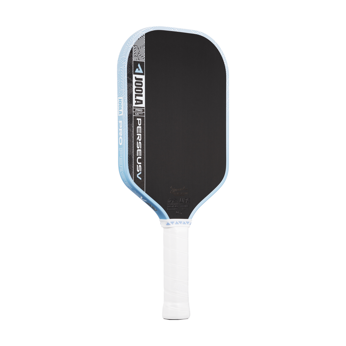 JOOLA – Simone Jardim Perseus Pro V Pickleball Paddle 16mm (Breeze Blue)