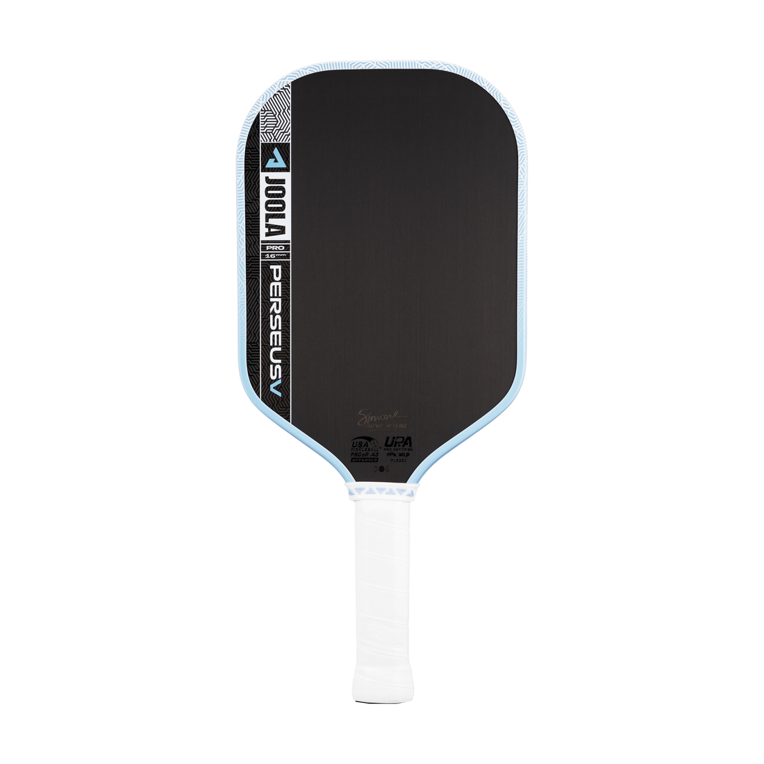 JOOLA – Simone Jardim Perseus Pro V Pickleball Paddle 16mm (Breeze Blue)