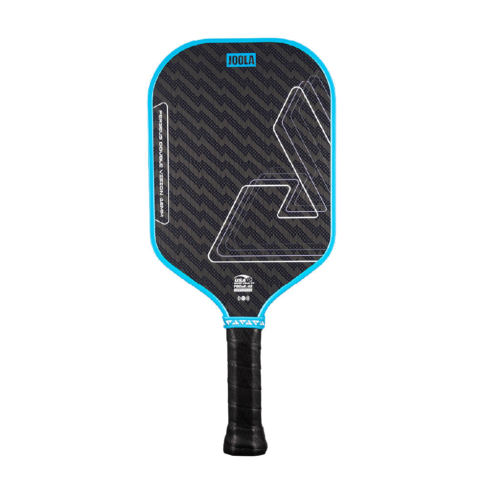 Joola - Perseus Double Vision 16mm Pickleball Paddle - Bolt Blue