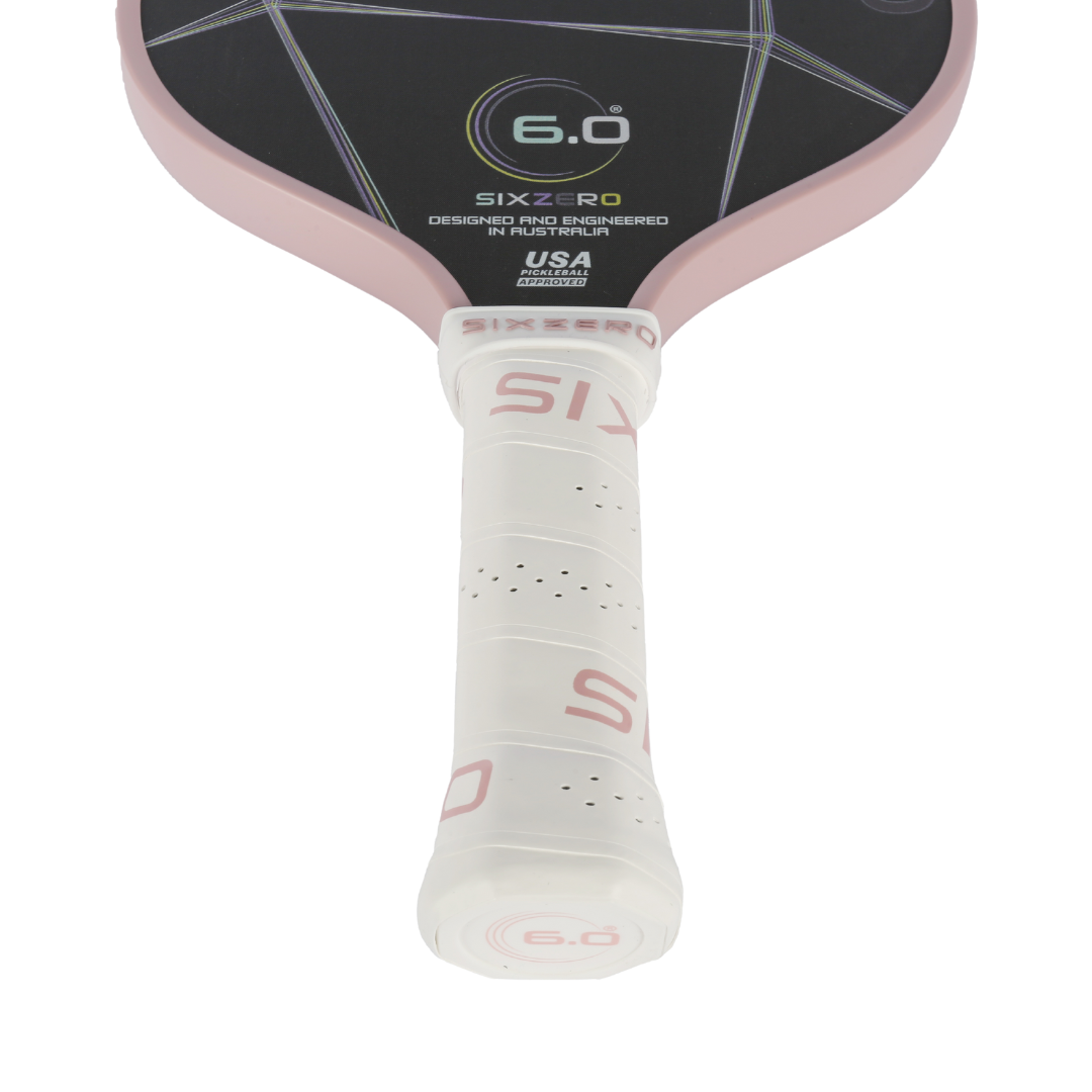 Six Zero - Quartz 15mm Pickleball Paddle - Rose