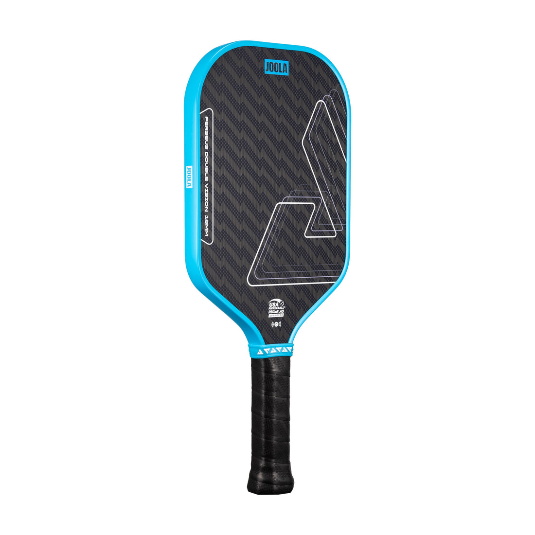 Joola - Perseus Double Vision 16mm Pickleball Paddle - Bolt Blue