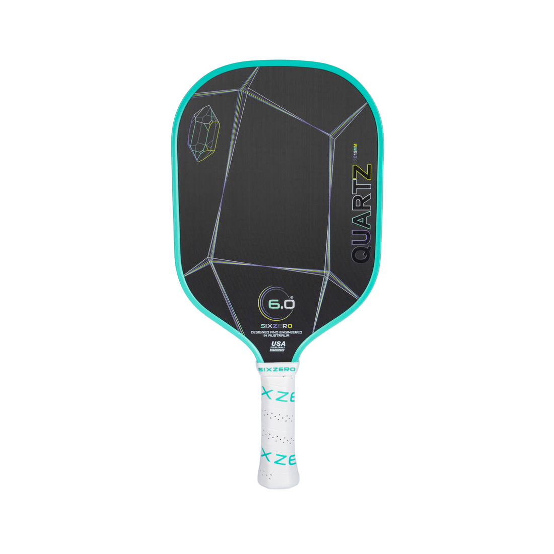 Six Zero - Quartz 15mm Pickleball Paddle - Prasiolite