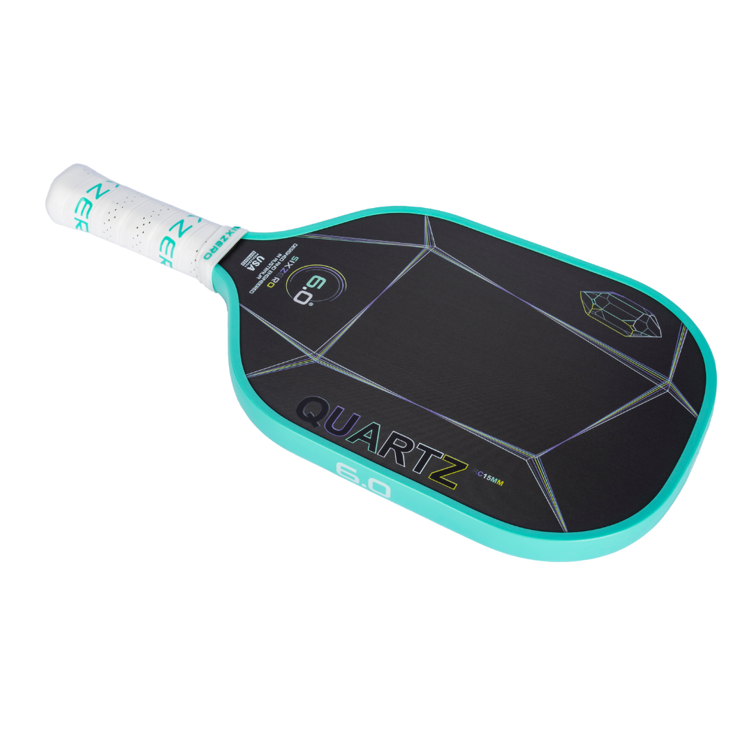 Six Zero - Quartz 15mm Pickleball Paddle - Prasiolite – The
