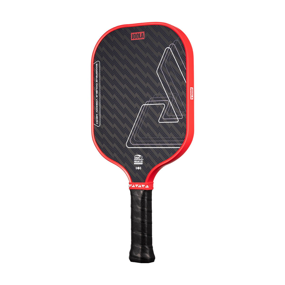 Joola - Scorpeus Double Vision 16mm Pickleball Paddle - Blaze Red