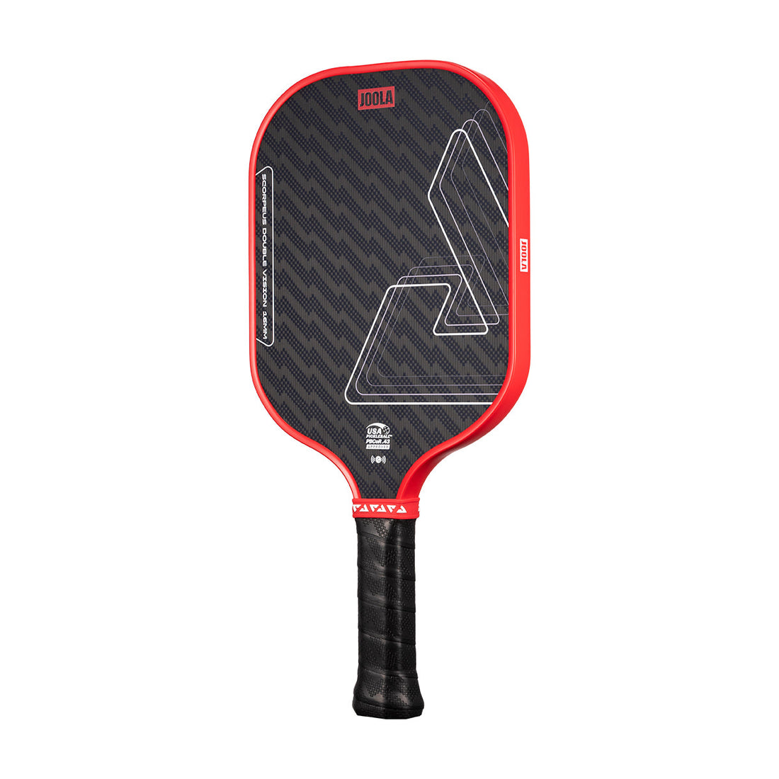 Joola - Scorpeus Double Vision 16mm Pickleball Paddle - Blaze Red