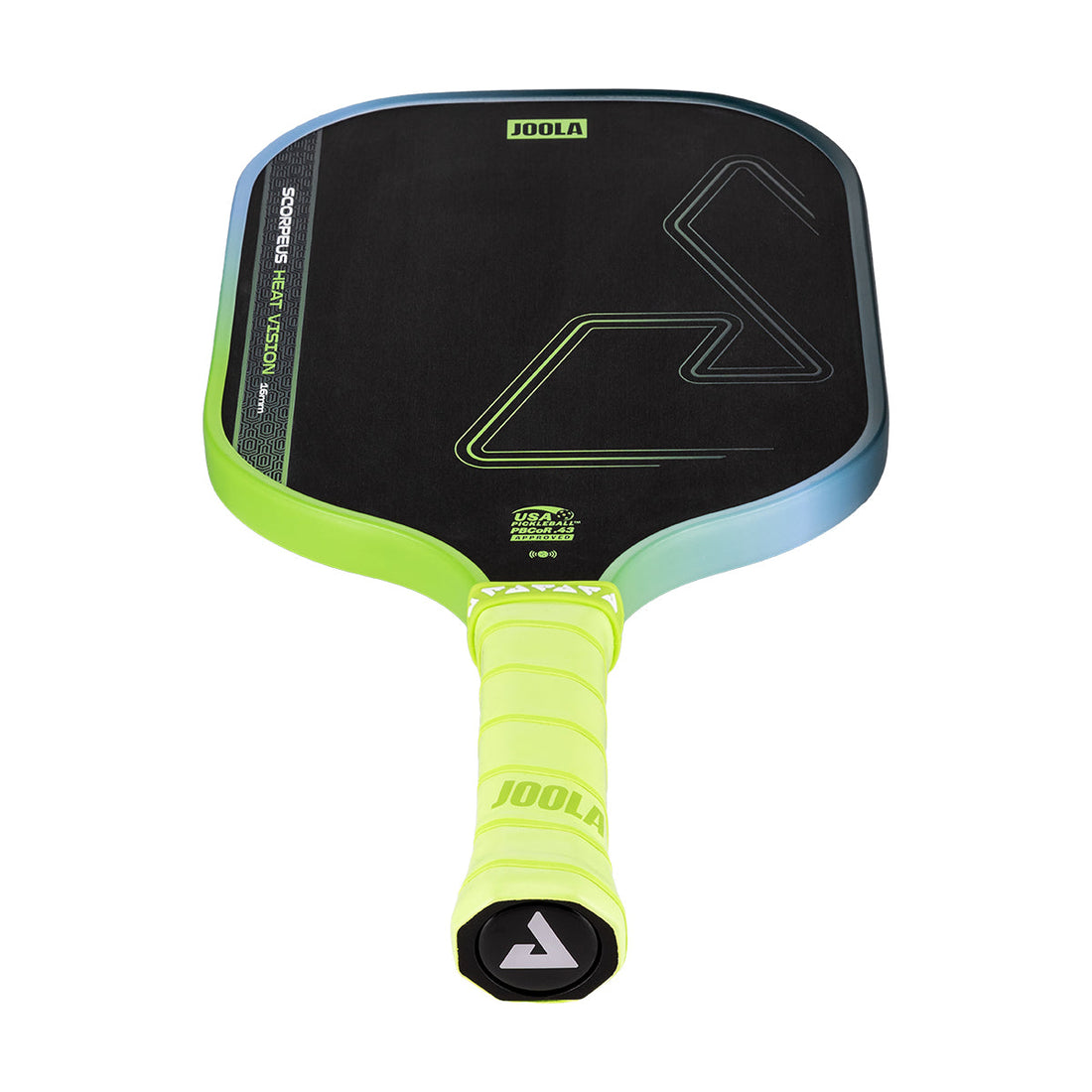 Joola - Scorpeus Heat Vision 16mm Pickleball Paddle - Surge Green