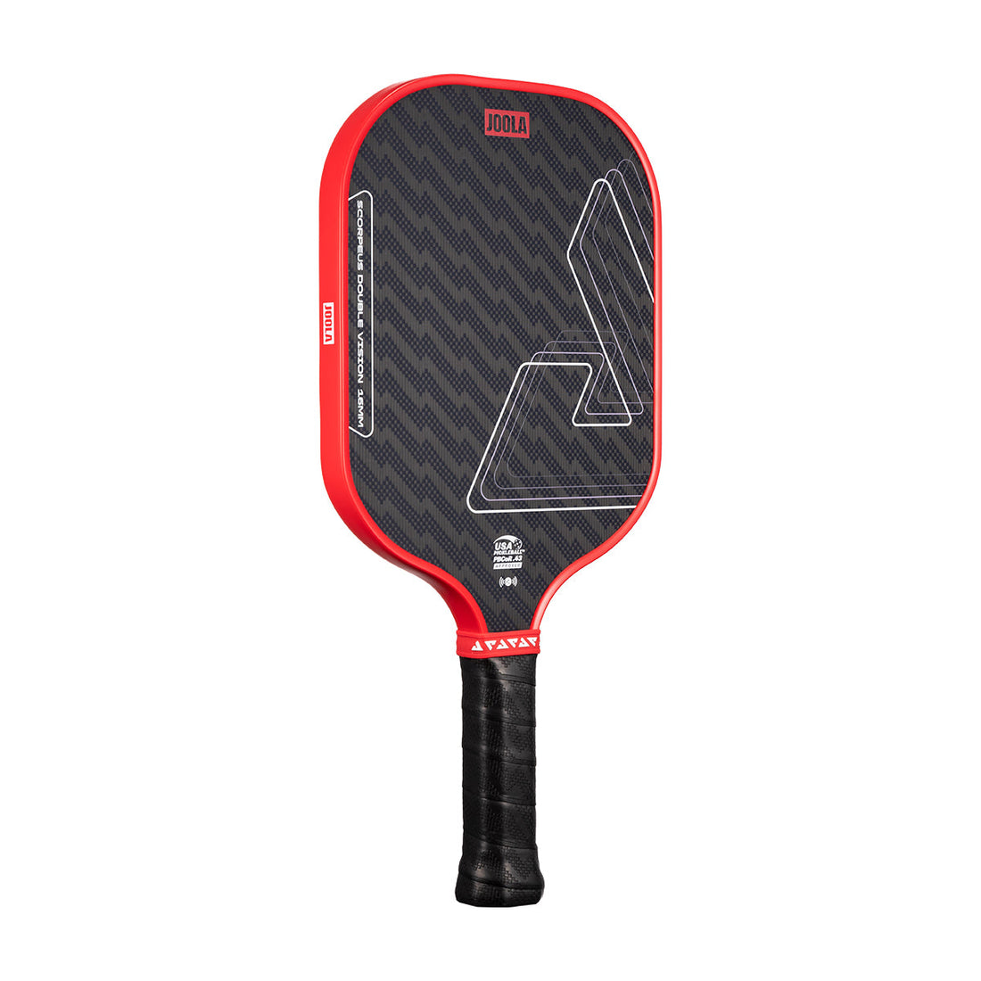 Joola - Scorpeus Double Vision 16mm Pickleball Paddle - Blaze Red