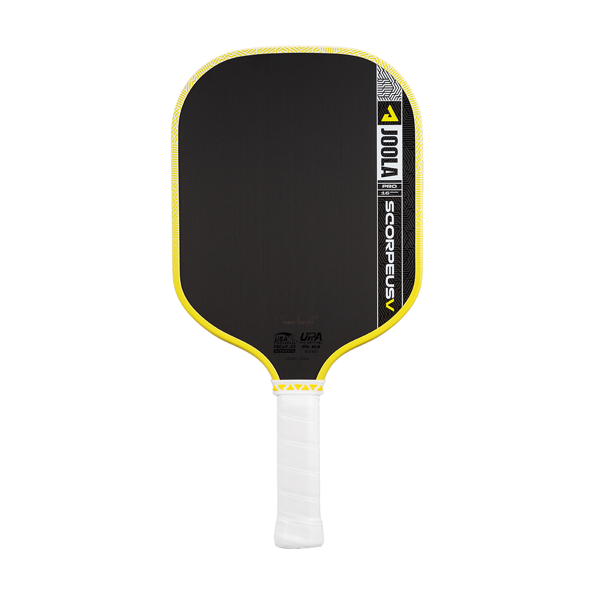 Joola - Scorpeus Pro V Pickleball Paddle 16mm (Yellow)
