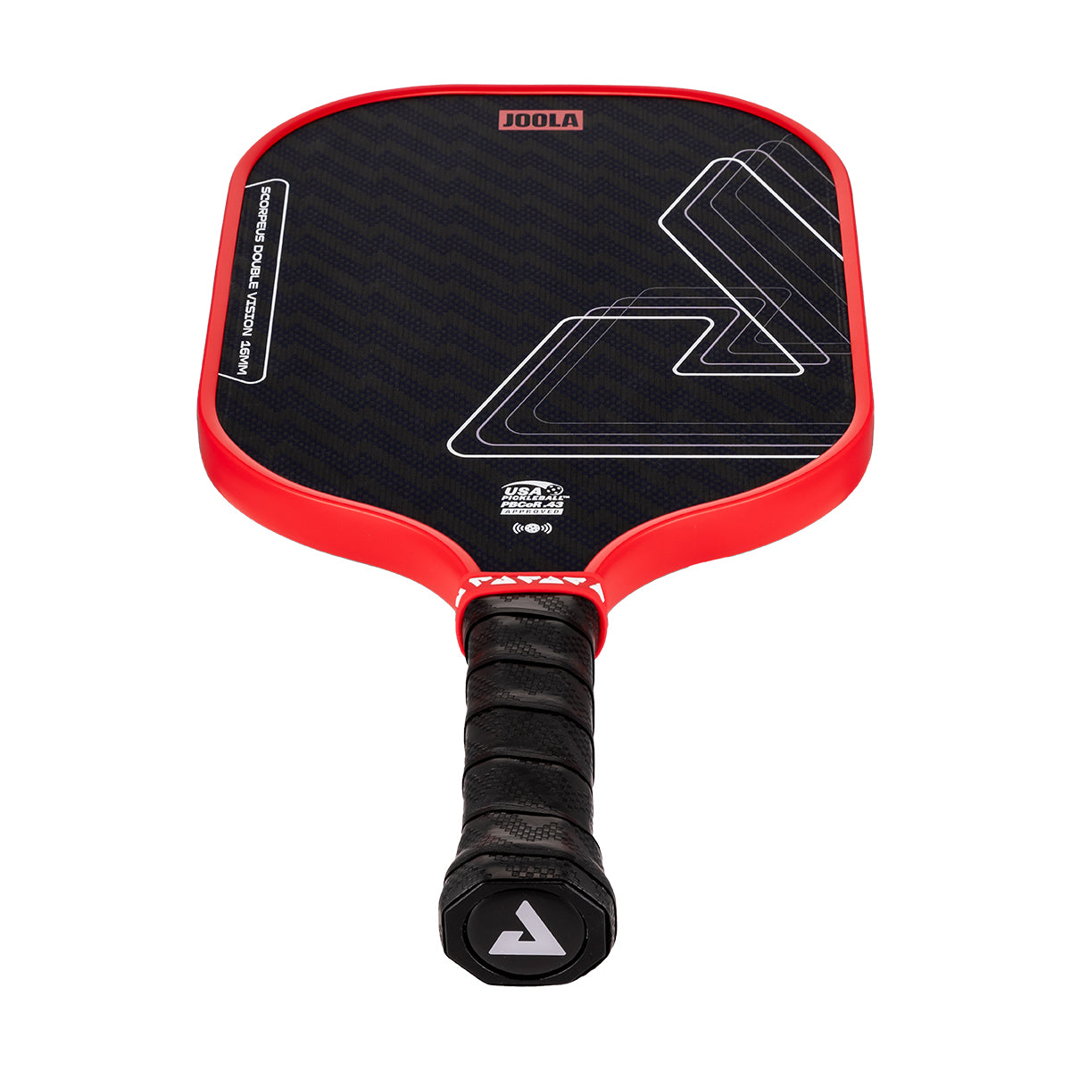 Joola - Scorpeus Double Vision 16mm Pickleball Paddle - Blaze Red