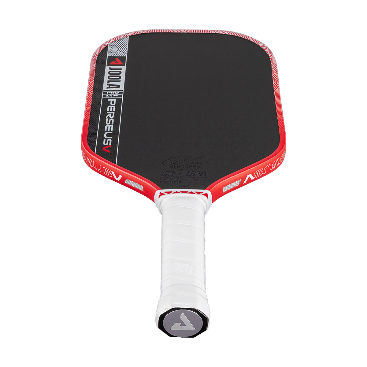 JOOLA – Ben Johns Perseus Pro V Pickleball Paddle 14mm (Blaze Red)