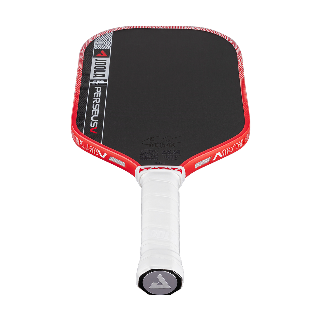 JOOLA – Ben Johns Perseus Pro V Pickleball Paddle 14mm (Blaze Red)