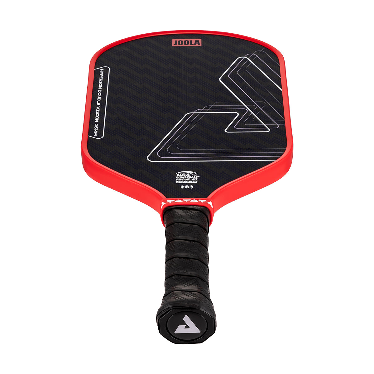Joola - Hyperion Double Vision 16mm Pickleball Paddle - Blaze Red