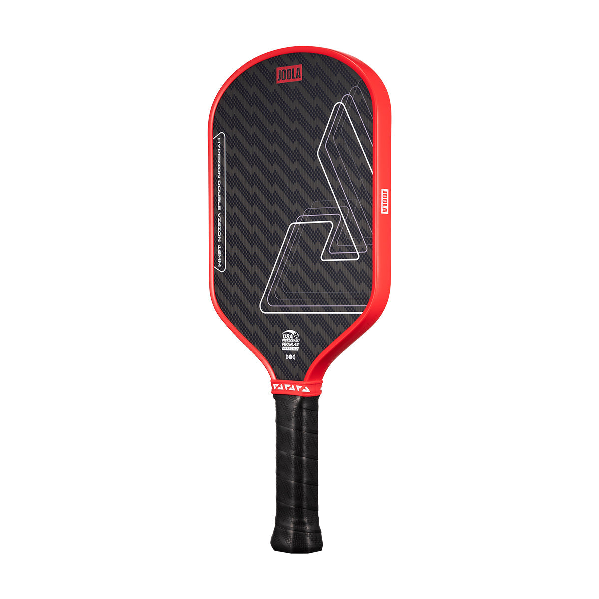 Joola - Hyperion Double Vision 16mm Pickleball Paddle - Blaze Red