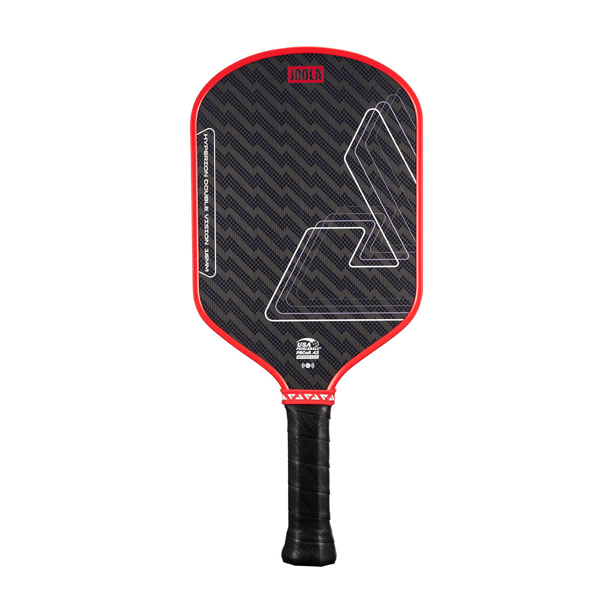 Joola - Hyperion Double Vision 16mm Pickleball Paddle - Blaze Red