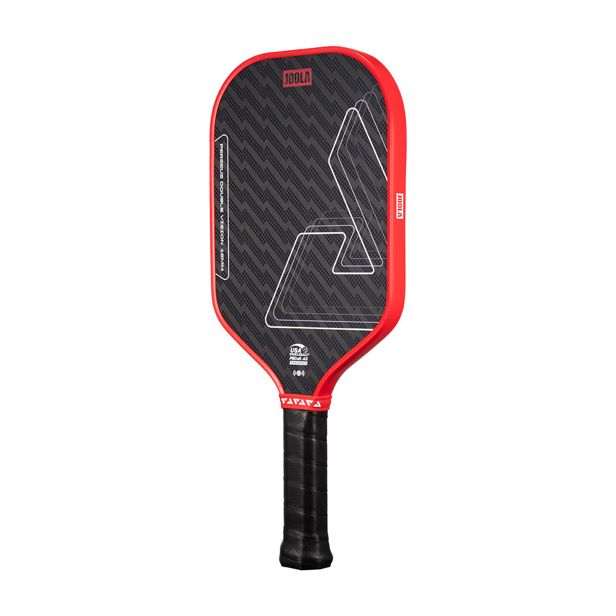 Joola - Perseus Double Vision 16mm Pickleball Paddle - Blaze Red