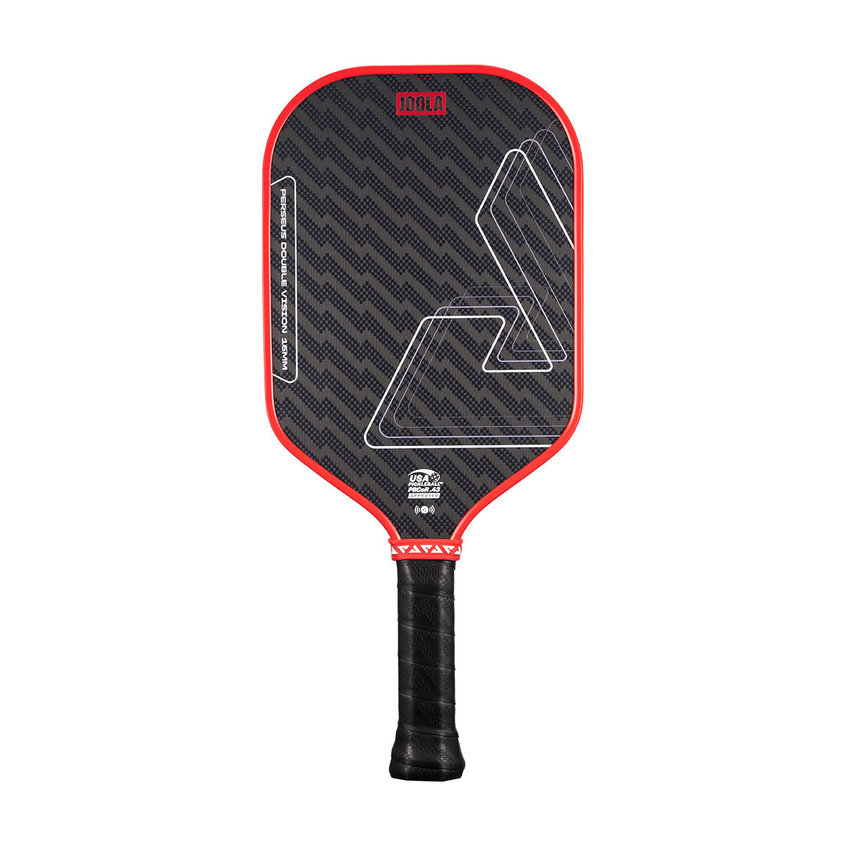 Joola - Perseus Double Vision 16mm Pickleball Paddle - Blaze Red