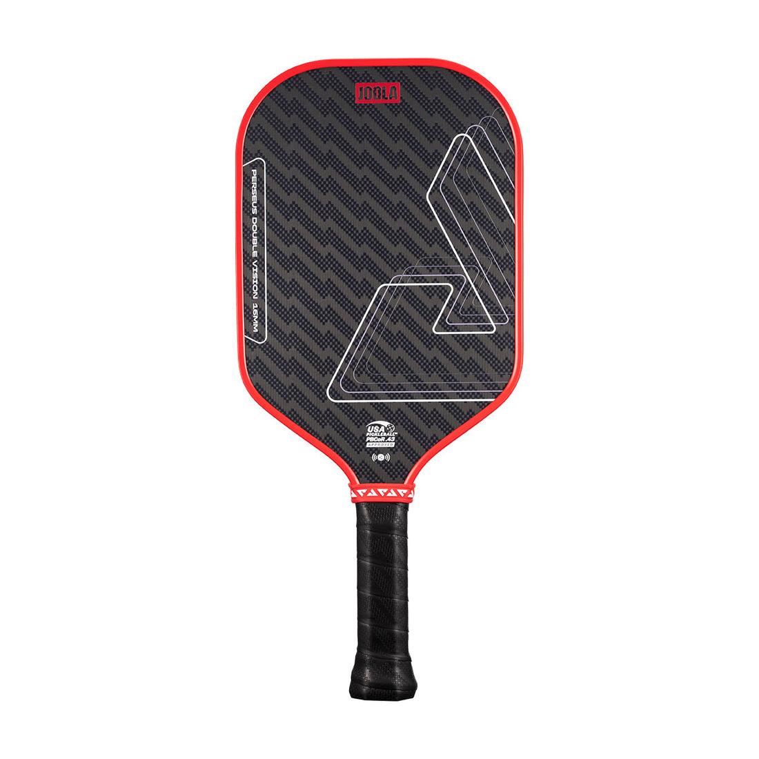 Joola - Perseus Double Vision 16mm Pickleball Paddle - Blaze Red