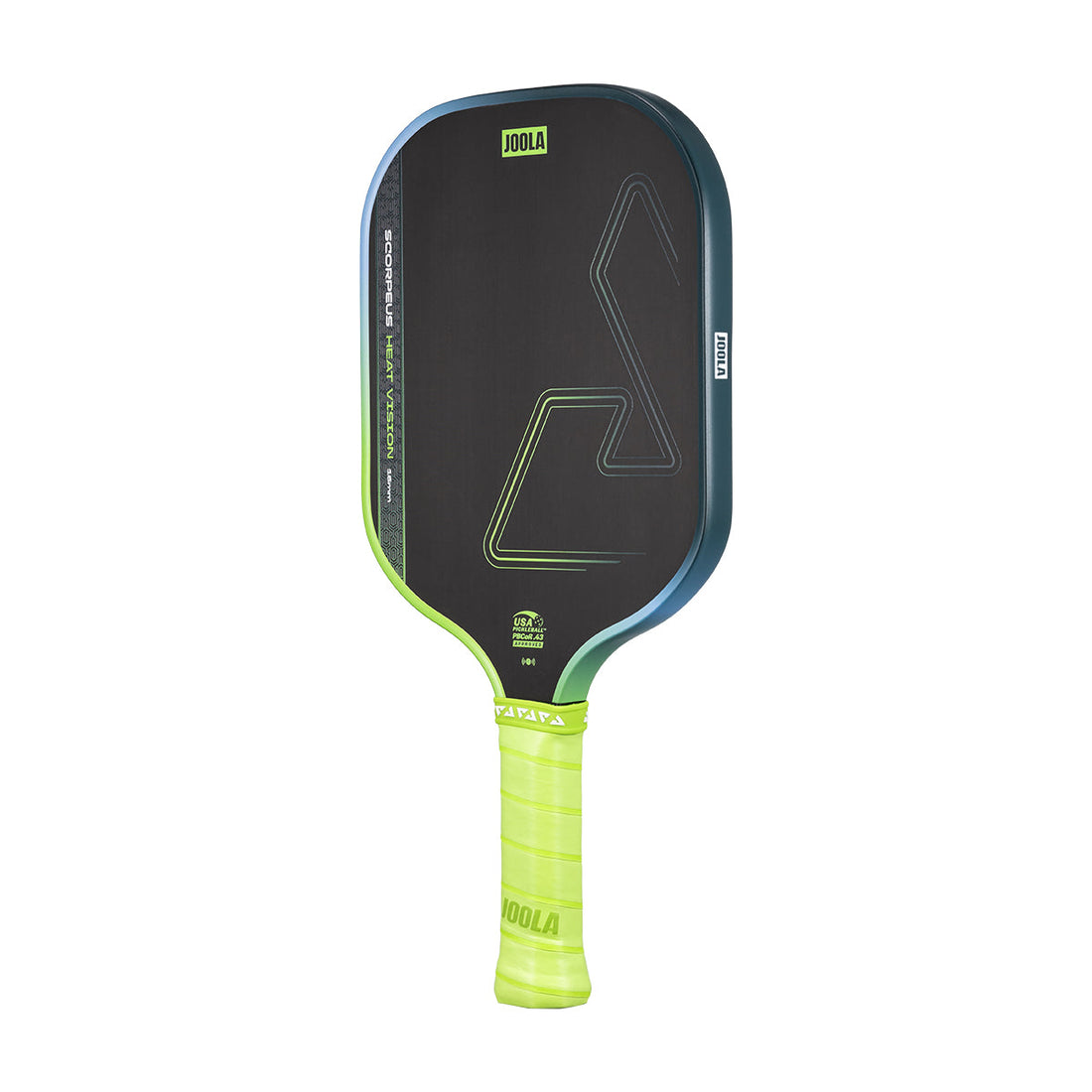 Joola - Scorpeus Heat Vision 16mm Pickleball Paddle - Surge Green