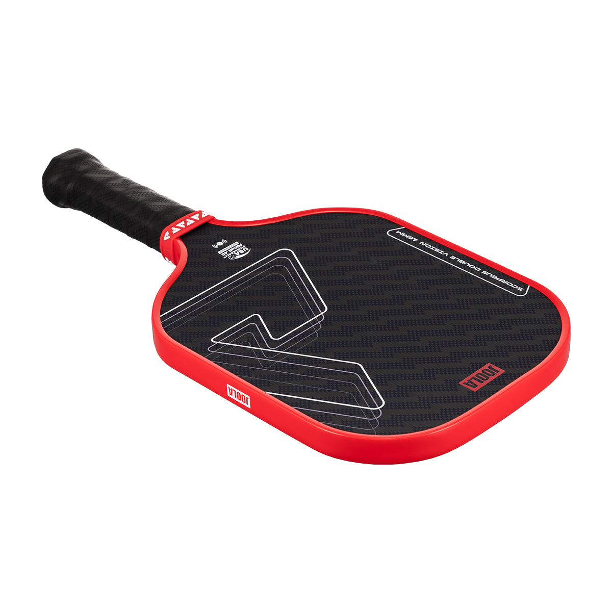 Joola - Scorpeus Double Vision 16mm Pickleball Paddle - Blaze Red