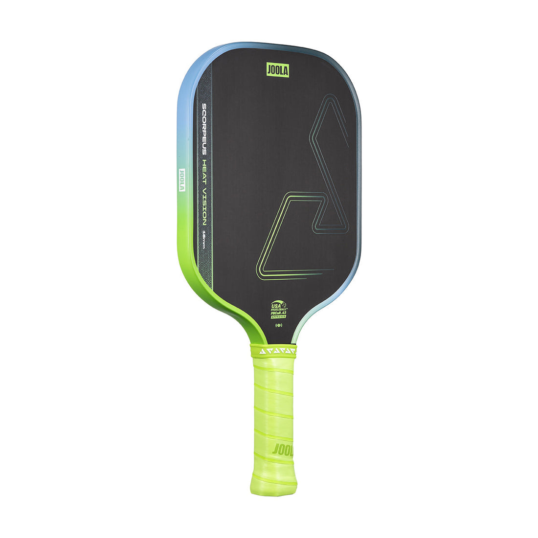 Joola - Scorpeus Heat Vision 16mm Pickleball Paddle - Surge Green