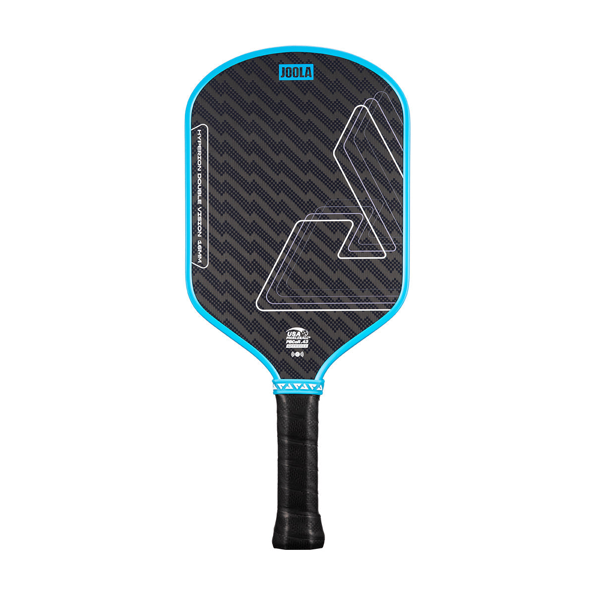 Joola - Hyperion Double Vision 16mm Pickleball Paddle - Bolt Blue