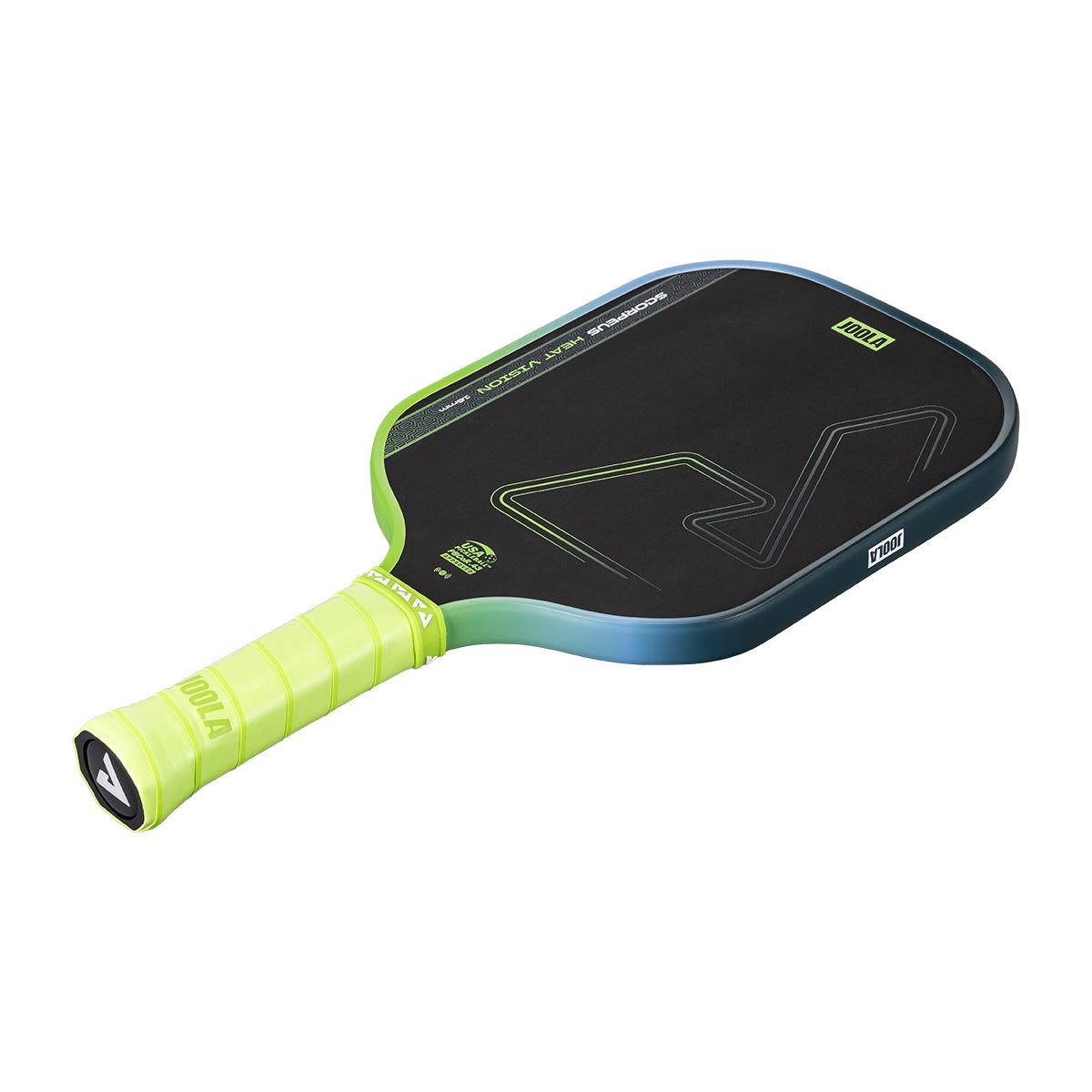 Joola - Scorpeus Heat Vision 16mm Pickleball Paddle - Surge Green