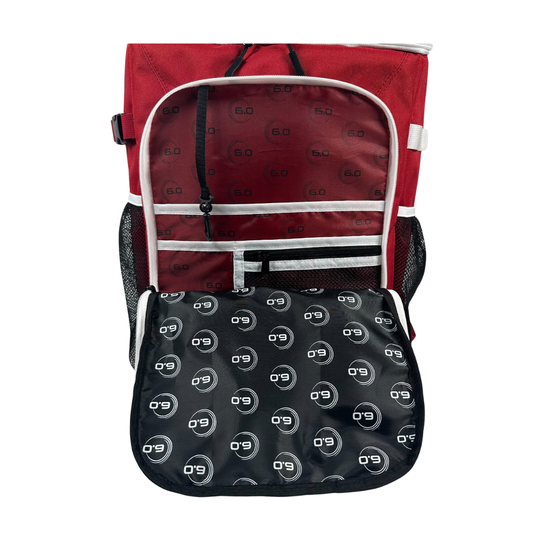 Six Zero - Performance Pickleball Backpack (Ruby)