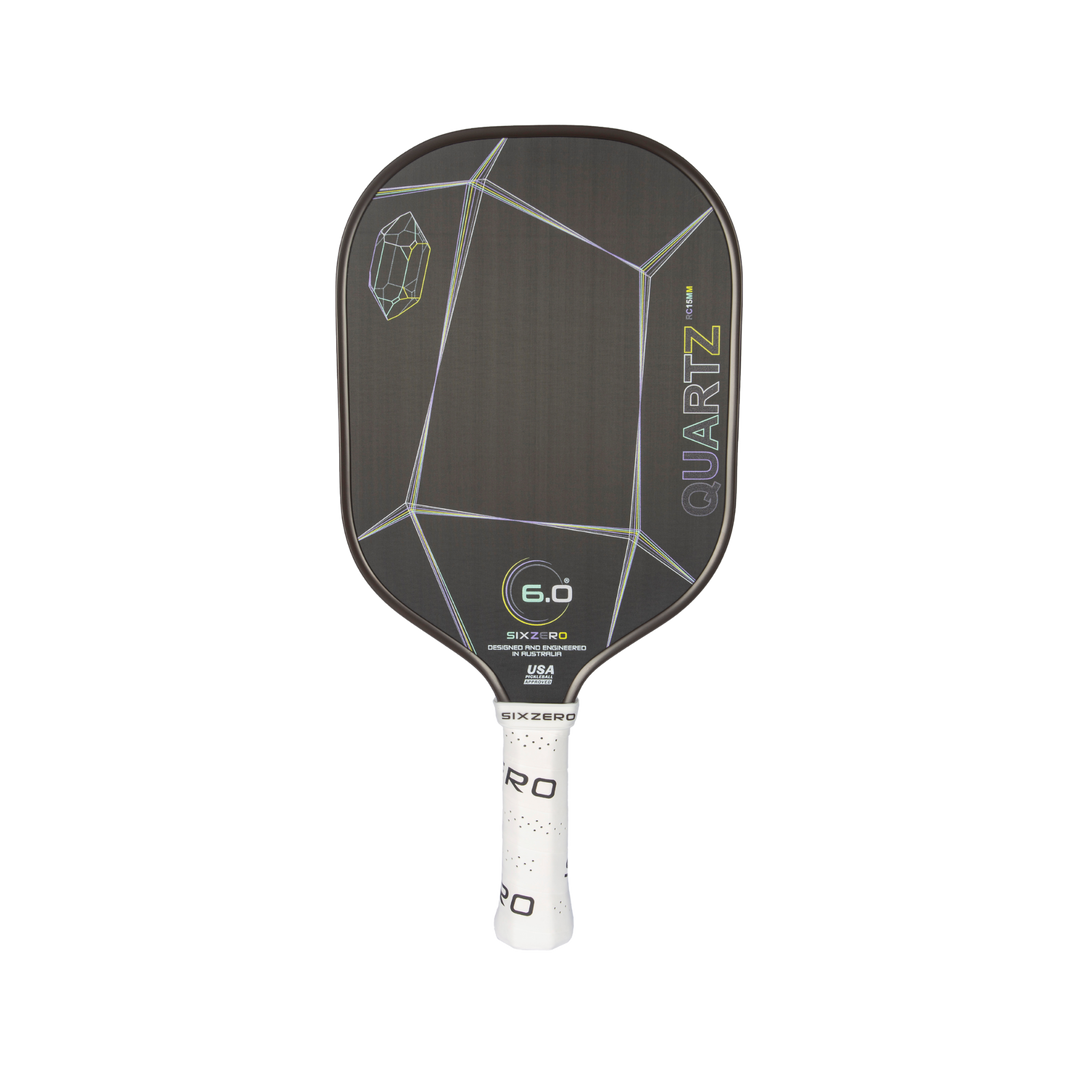 Six Zero - Quartz 15mm Pickleball Paddle - Smokey