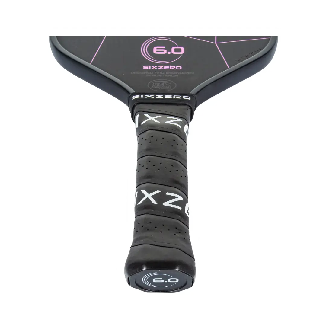 Six Zero - Double Black Diamond Control 16mm Cherry Blossom Pink (black edgeguard)