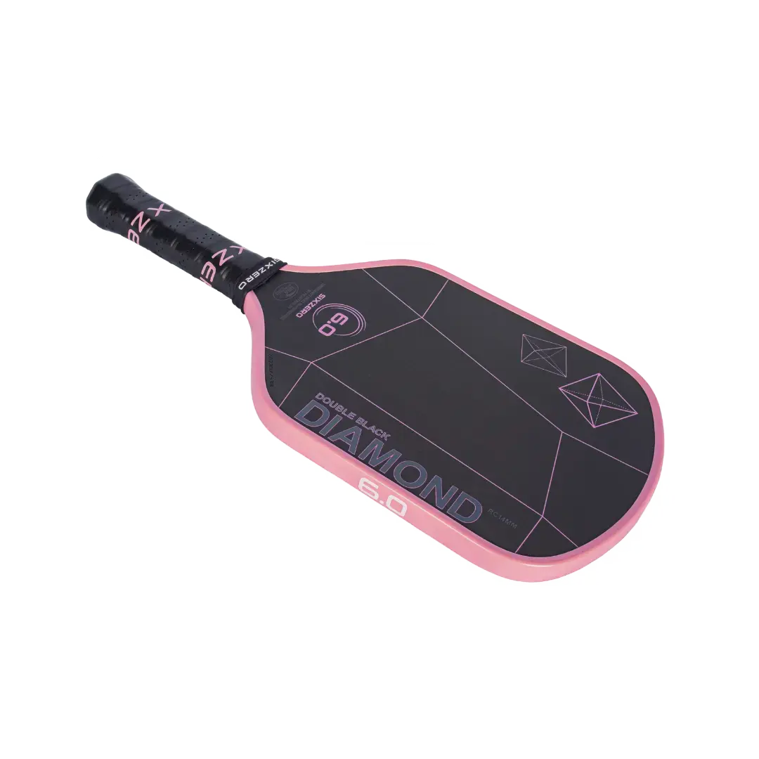 Six Zero - Double Black Diamond Control 16mm Cherry Blossom Pink (Pink Edge Guard)