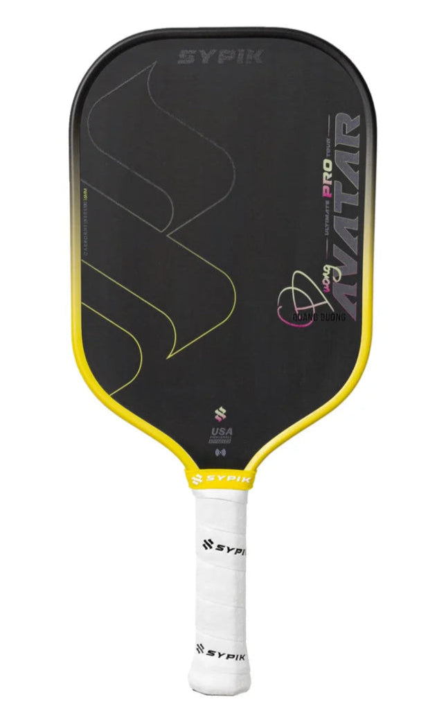 Sypik - Avatar Pro Quang Duong Edition Pickleball Paddle - Yellow