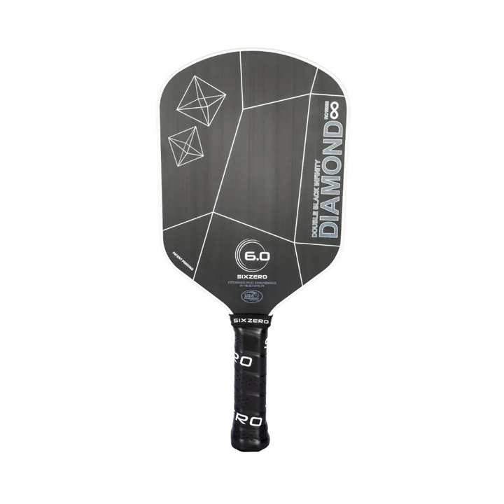 Six Zero - Infinity Edgeless Double Black Diamond Control Pickleball Paddle
