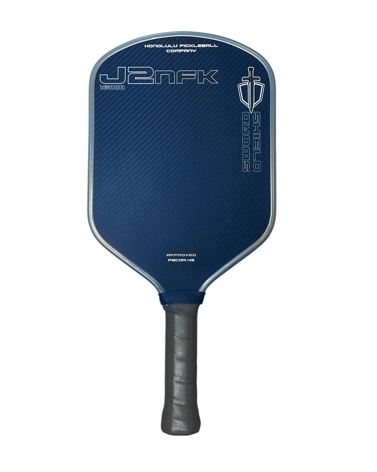 熟考/Ponder プロモ fab Honolulu - J2NFK Pickleball Paddle 16mm - Blue – The Pickleball Studio