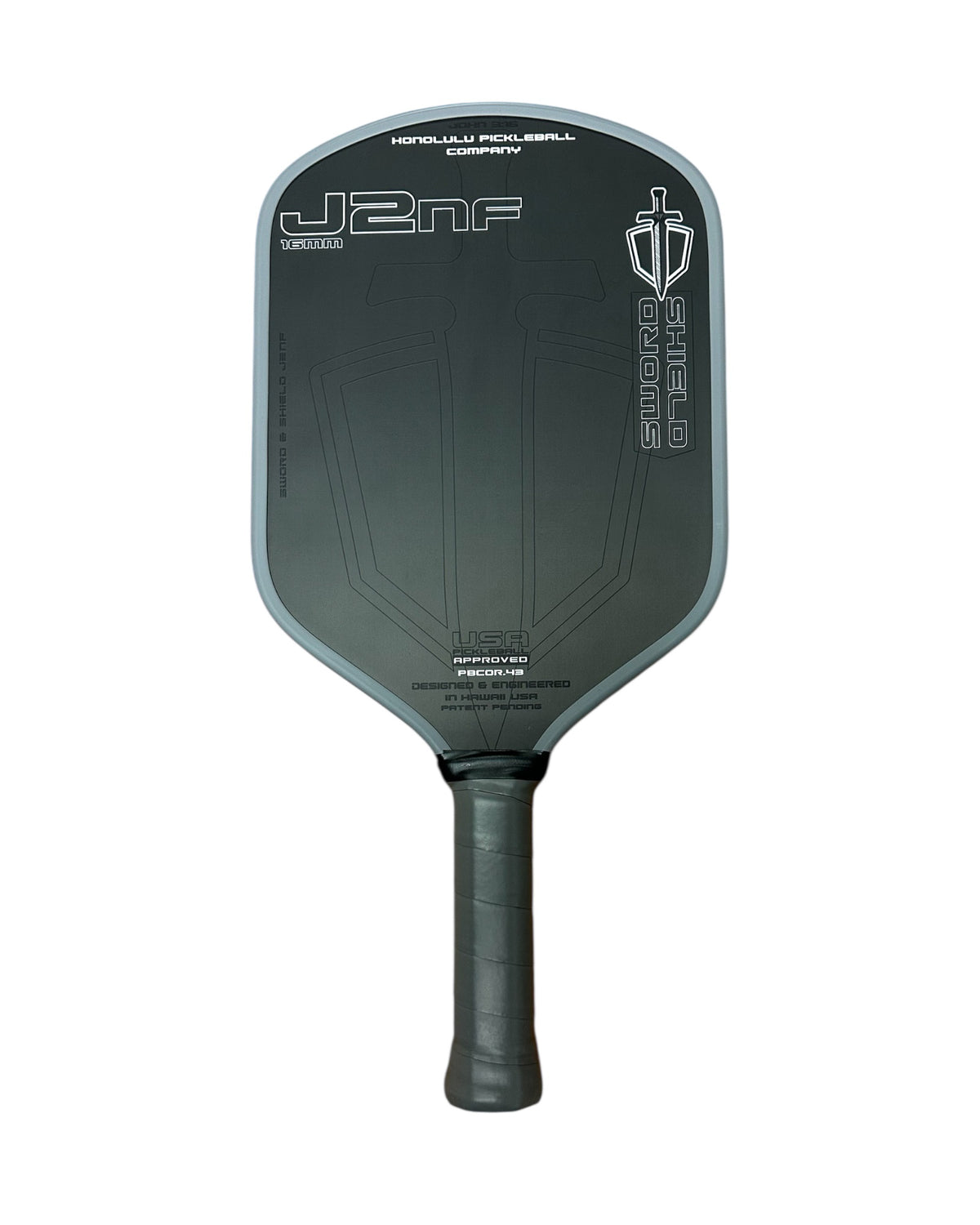 Honolulu - J2NF Pickleball Paddle - Extended J2 Handle Length 6