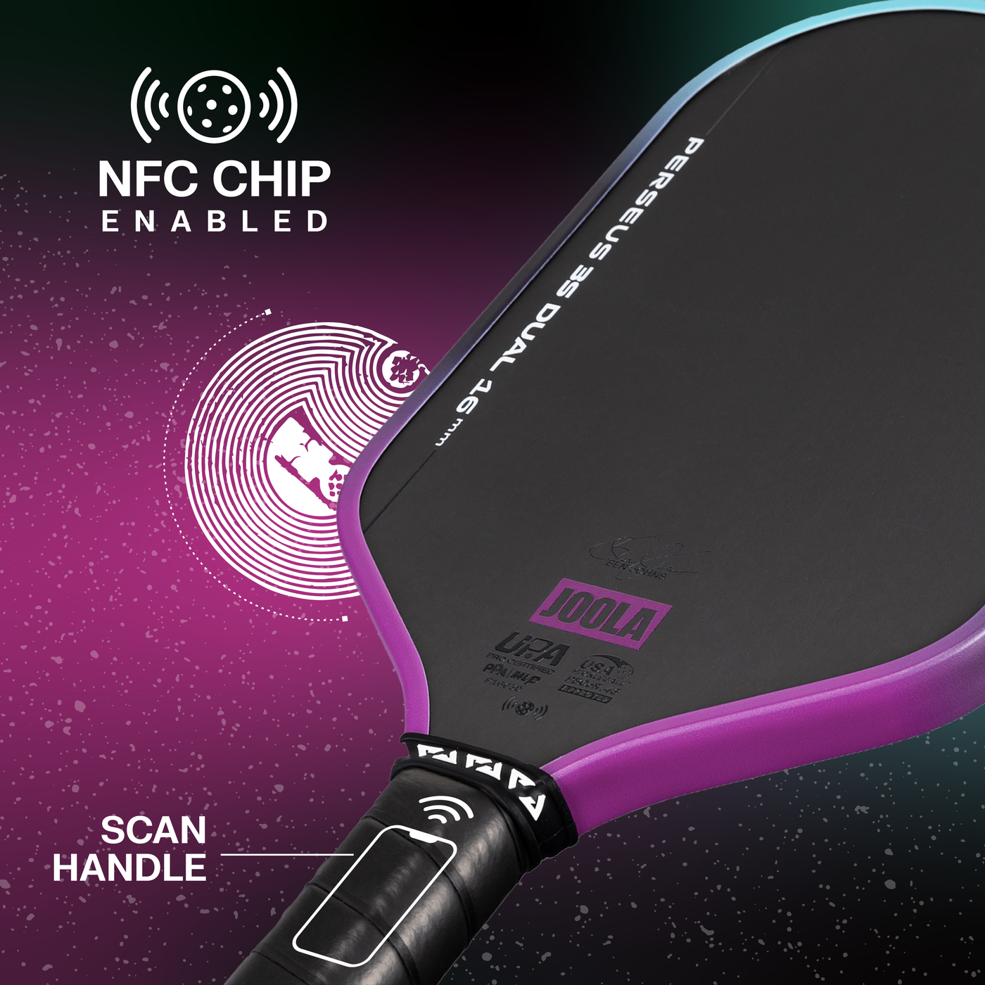 Joola - Ben Johns Perseus 3S Dual 16mm Pickleball Paddle – The