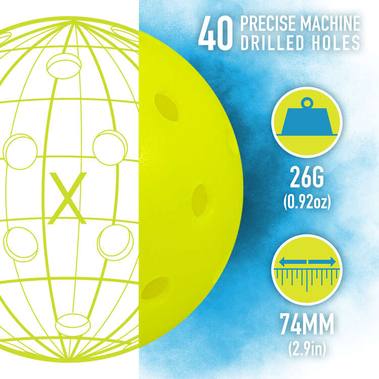 Franklin X 40 Outdoor Pickleball 3 Pack