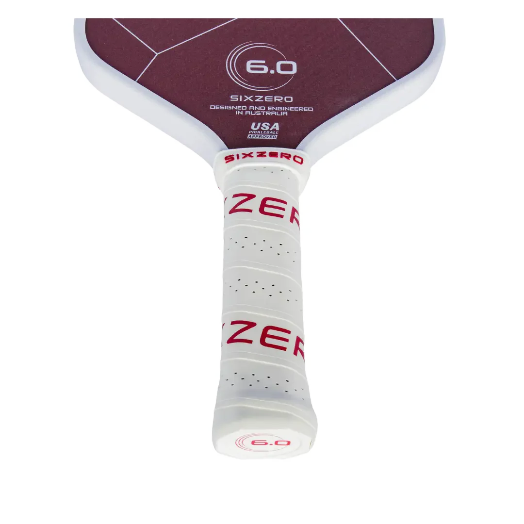 Six Zero - Ruby 16mm White and Red