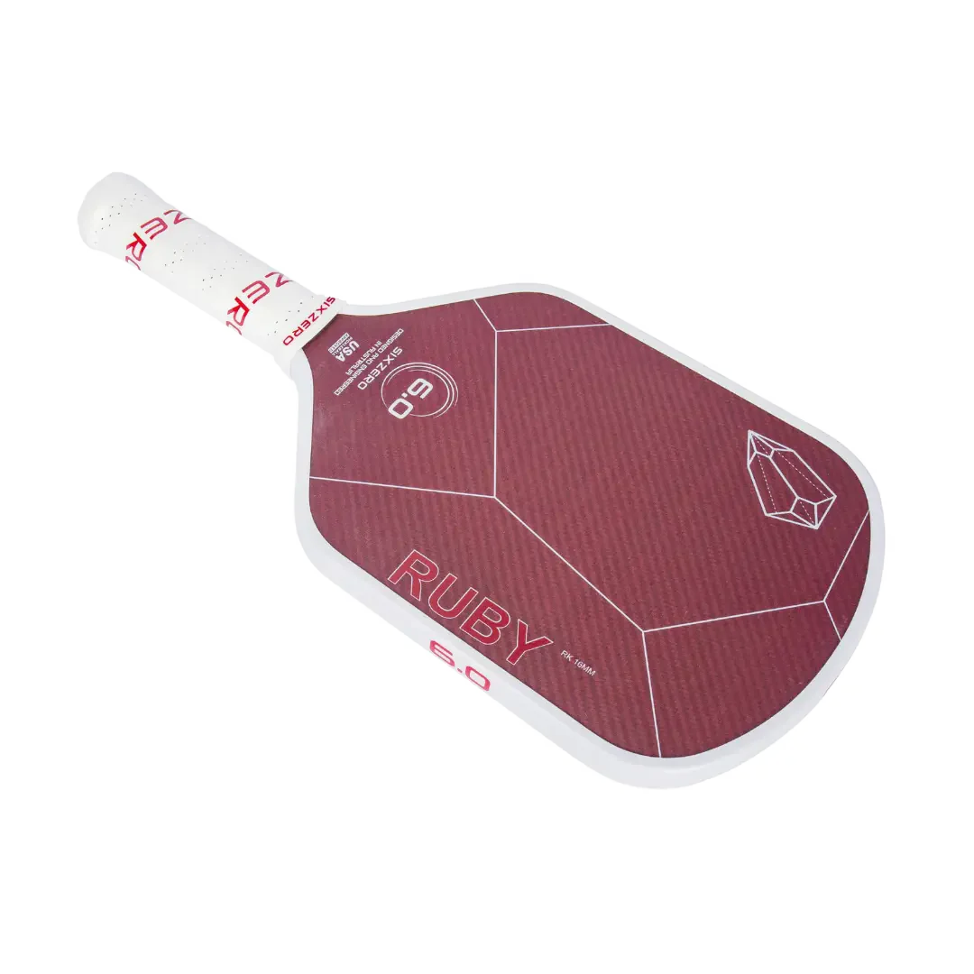 Six Zero - Ruby 16mm White and Red