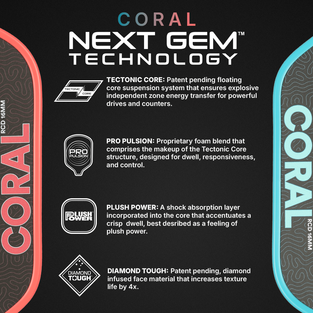 Six Zero - Coral 16mm Hybrid (Black)