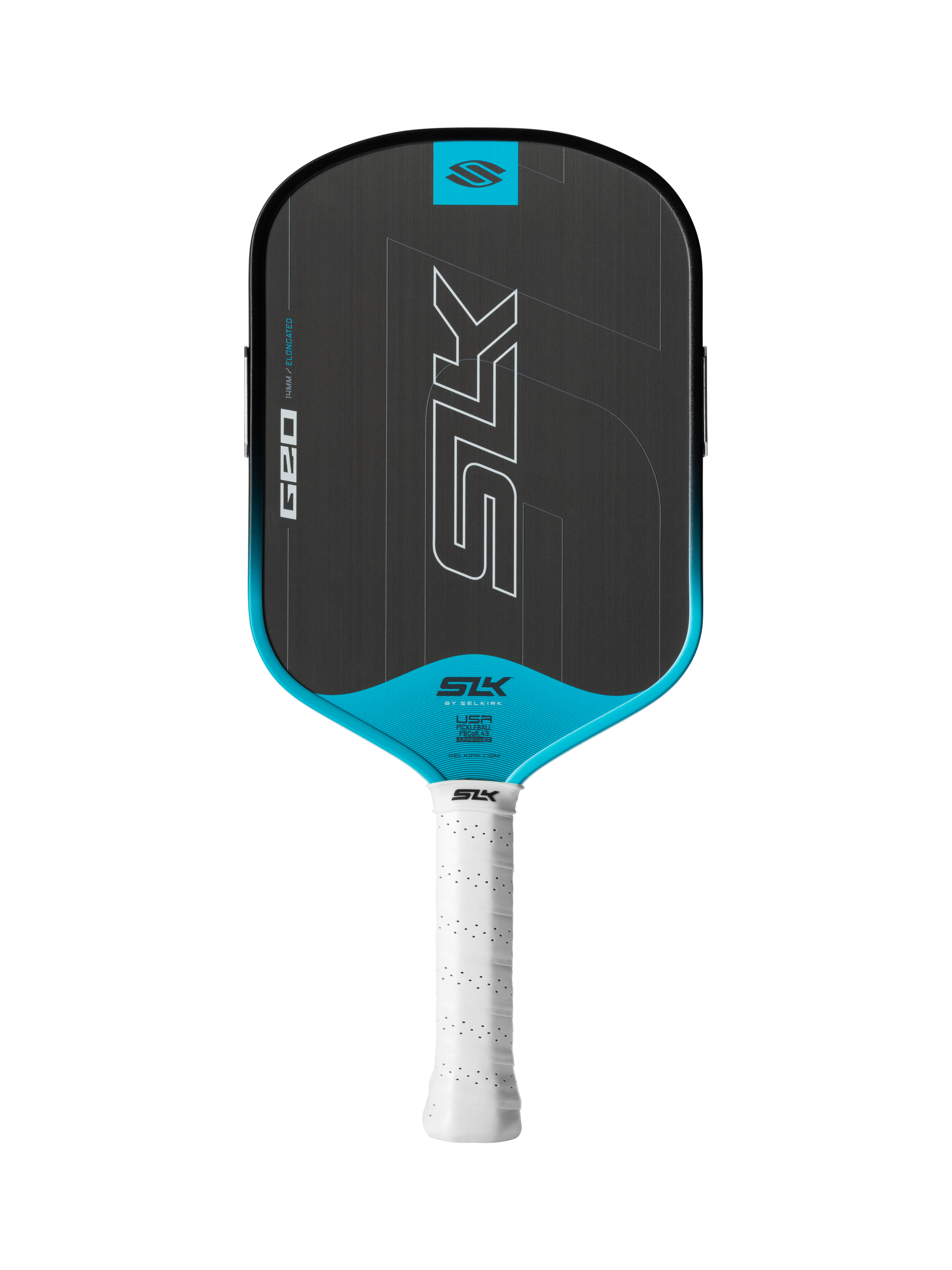 Selkirk – SLK Geo Elongated Pickleball Paddle 14mm (Cyan)