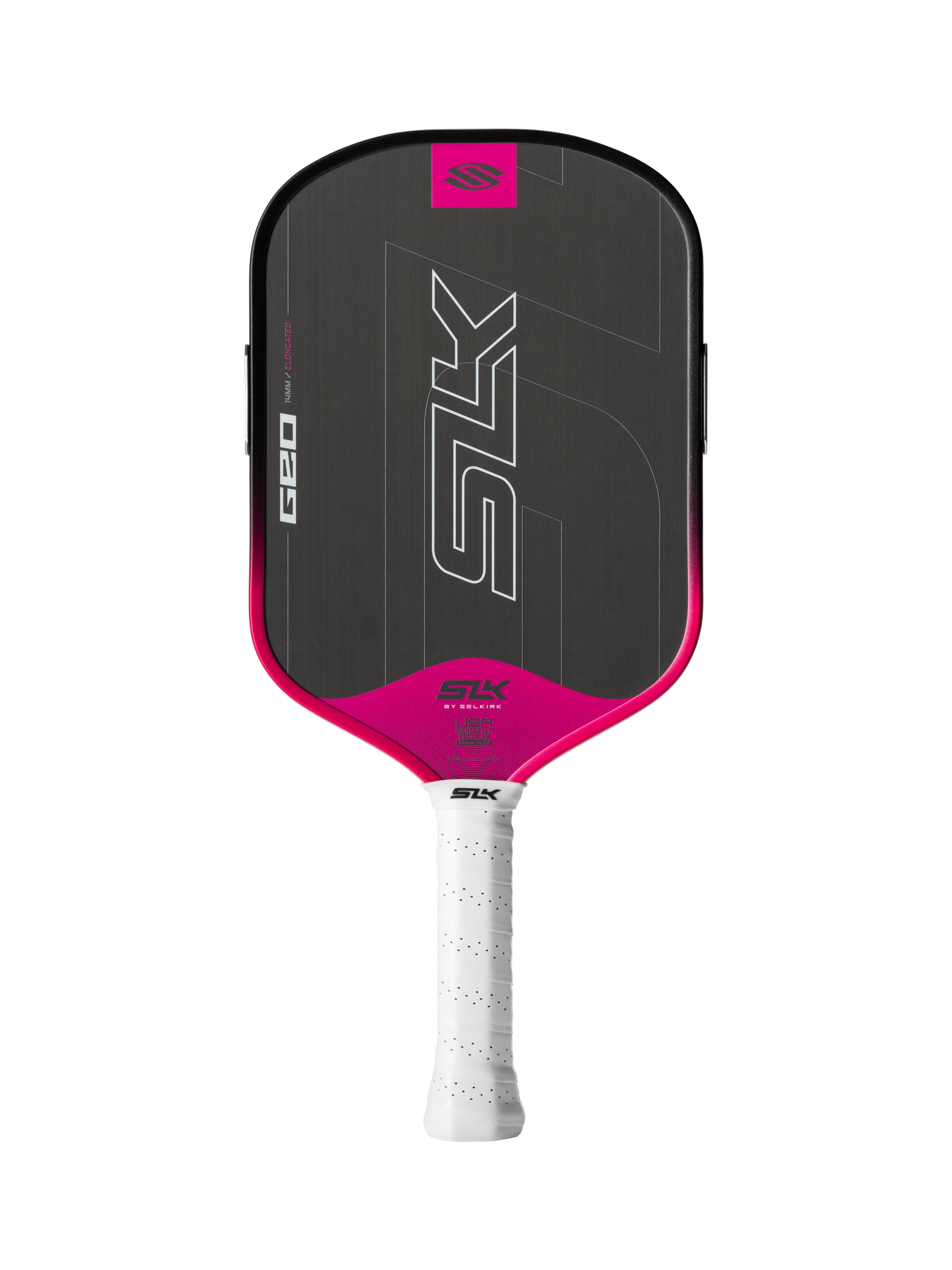 Serkirk - SLK Geo Elongated Pickleball Paddle 14mm (Pink)