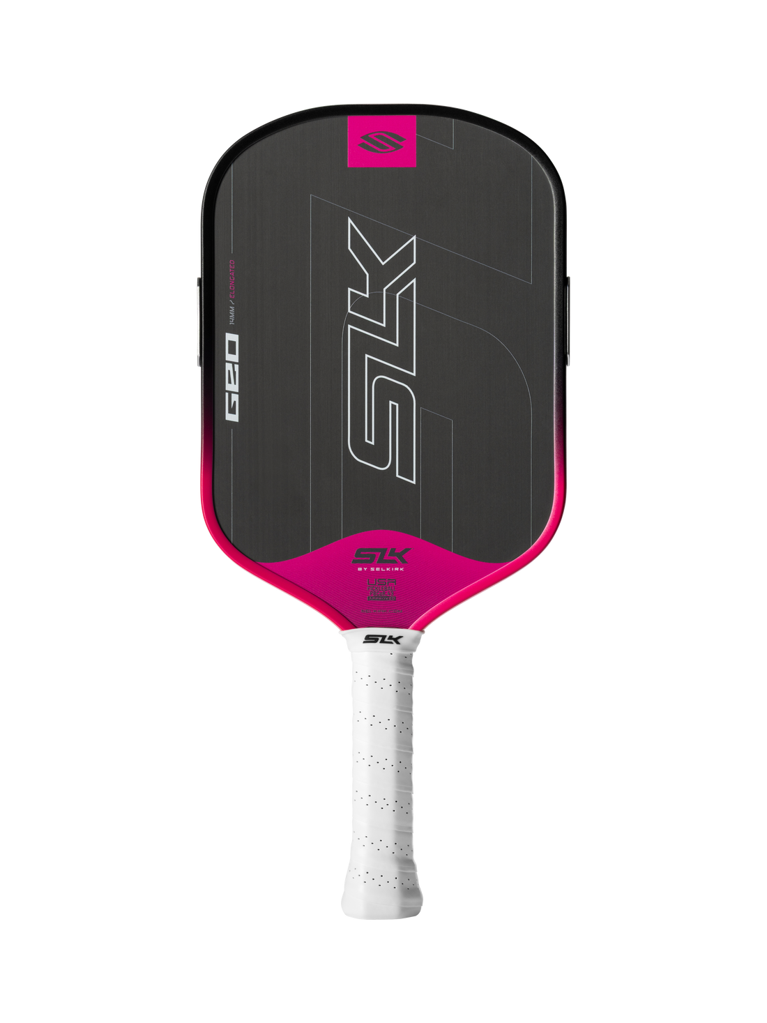 Serkirk - SLK Geo Elongated Pickleball Paddle 14mm (Pink)
