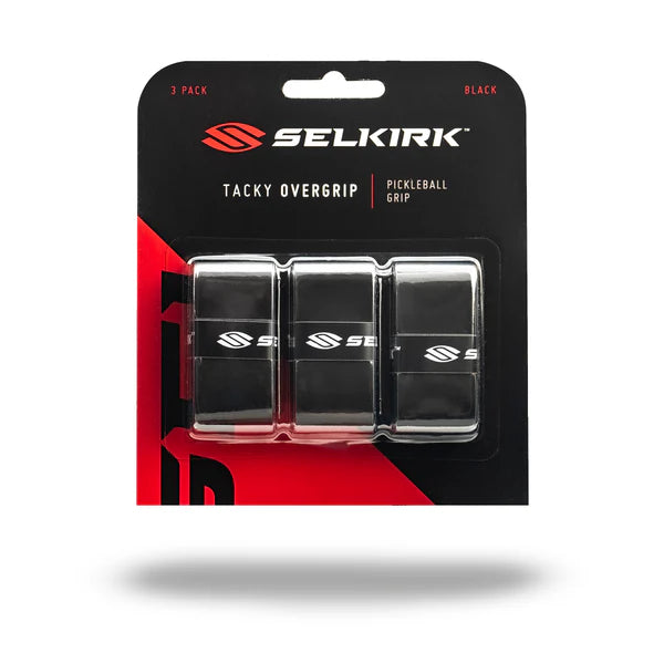 Selkirk - Sport Tacky Pickleball Paddle Grips 3-Pack (Black)