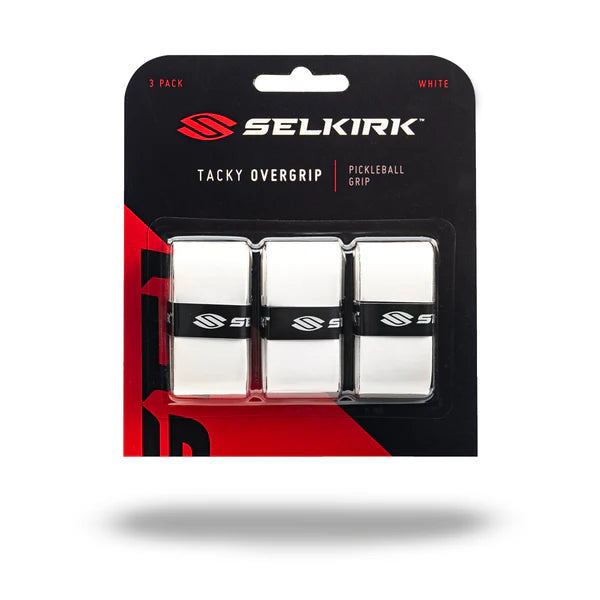 Selkirk - Sport Tacky Pickleball Paddle Grips 3-Pack (White)